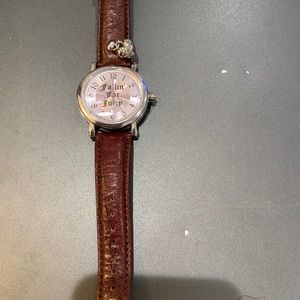 Juicy Couture Watch Brown Leather Strap